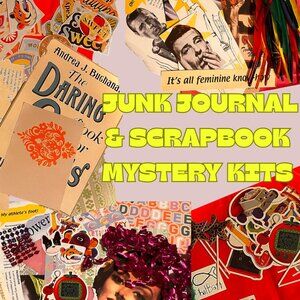 MYSTERY KIT -- junk journals, scrapbooks, collages, stationary